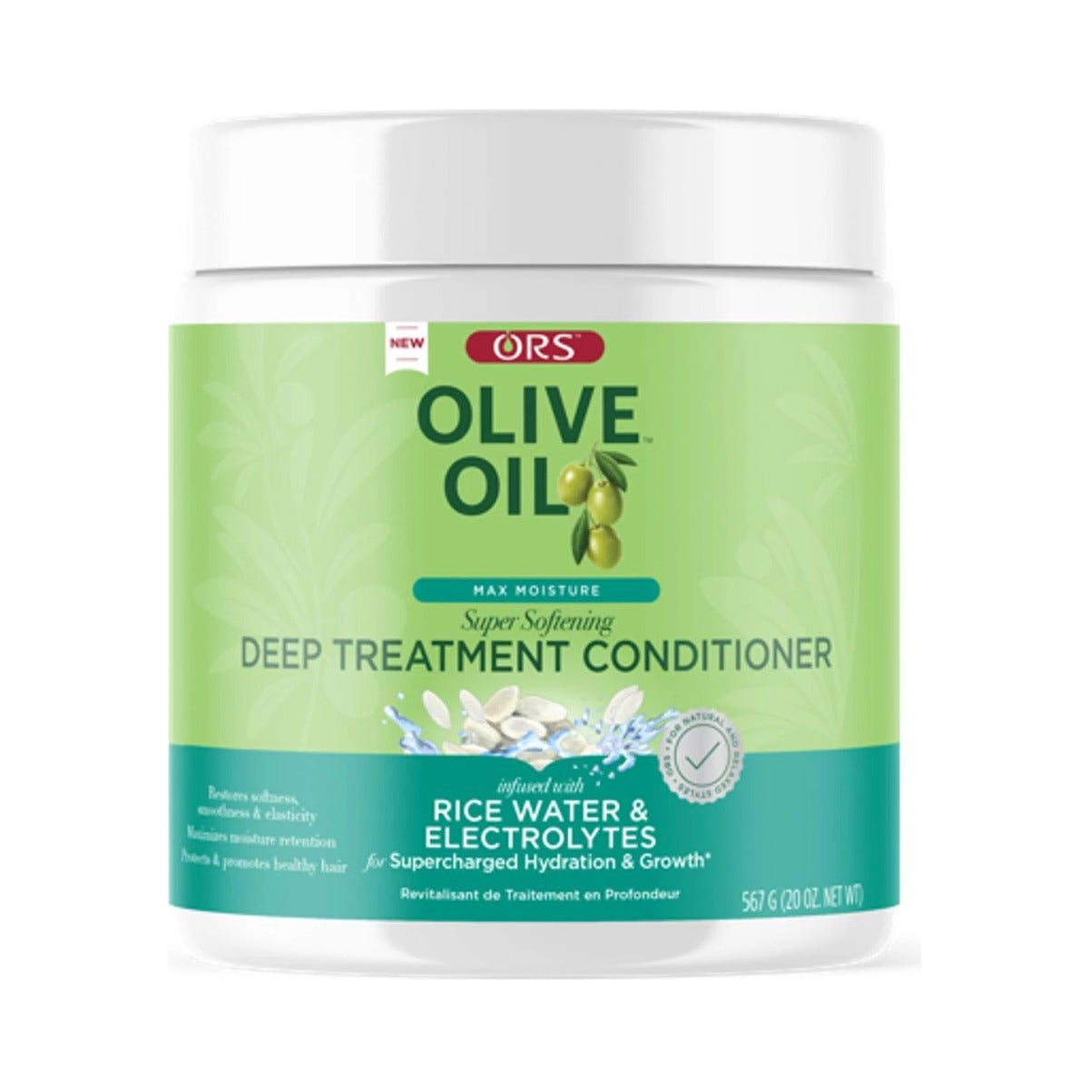 ORS Olive Oil Max Moisture Deep Treatment Conditioner 20 Oz (Pack of 6) - view 3