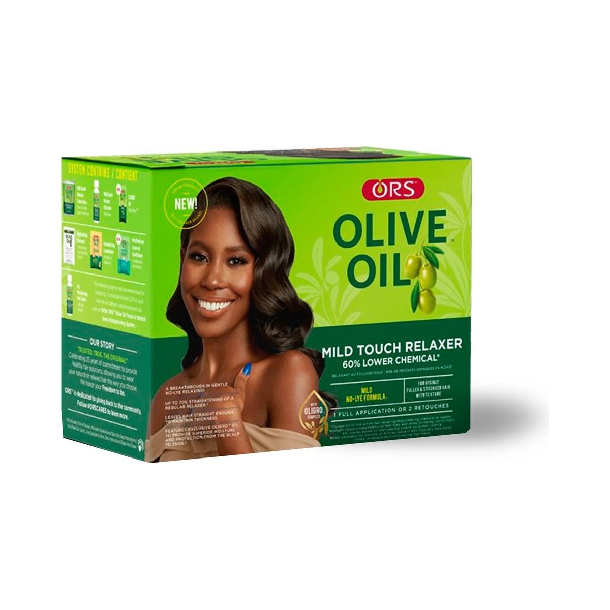 ORS Olive Oil Mild Touch Relaxer 17.6 Oz (Pack of 6)