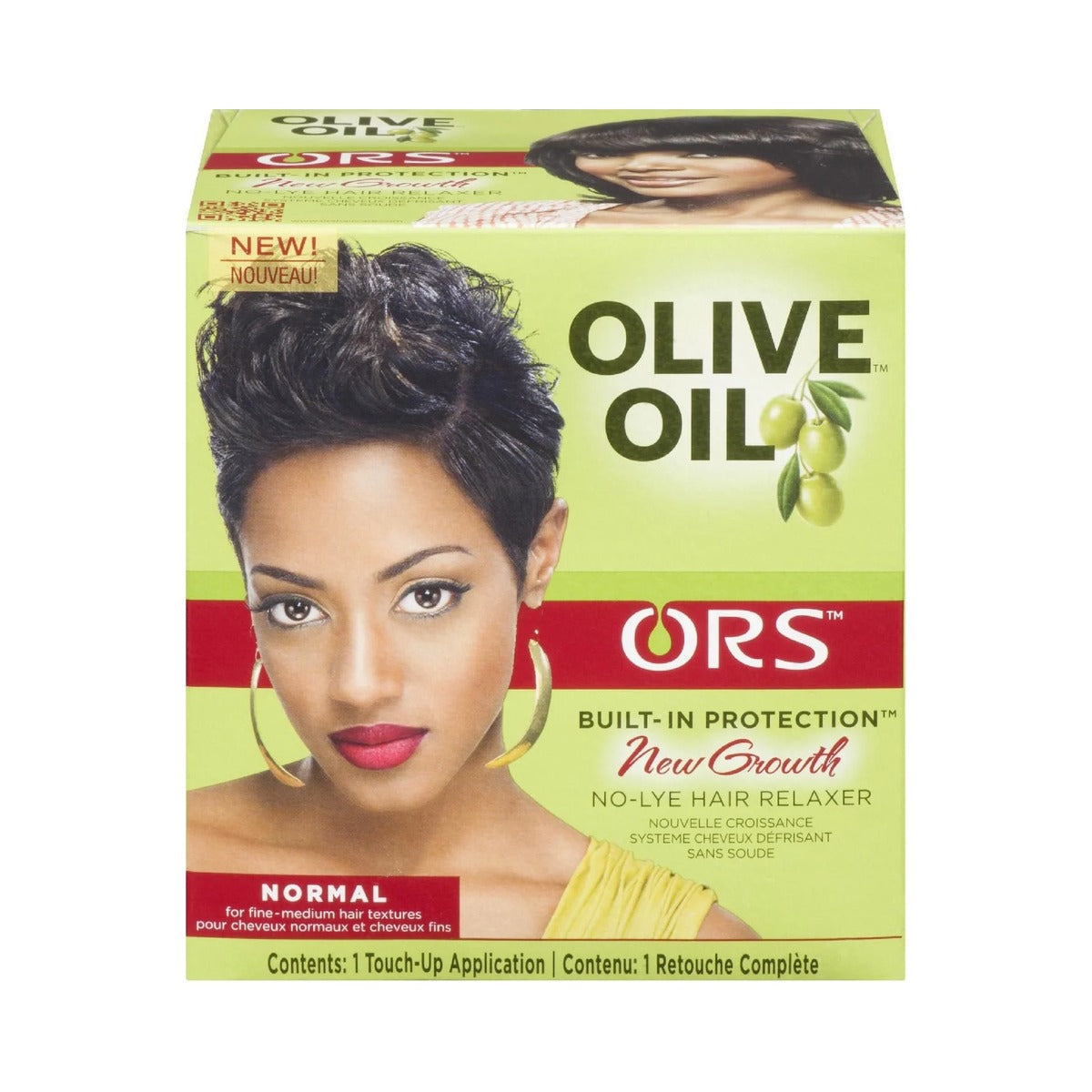 ORS Olive Oil New Growth Normal Hair Relaxer 3 Oz (Pack of 6)
