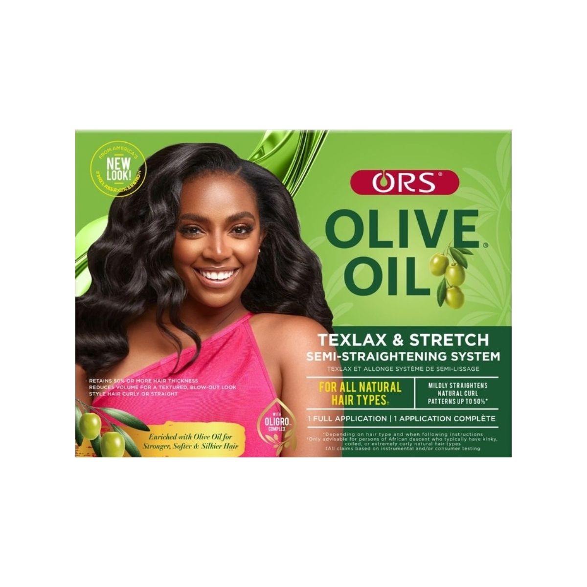 ORS Olive Oil Texlax & Stretch 7.75 Oz (Pack of 6)