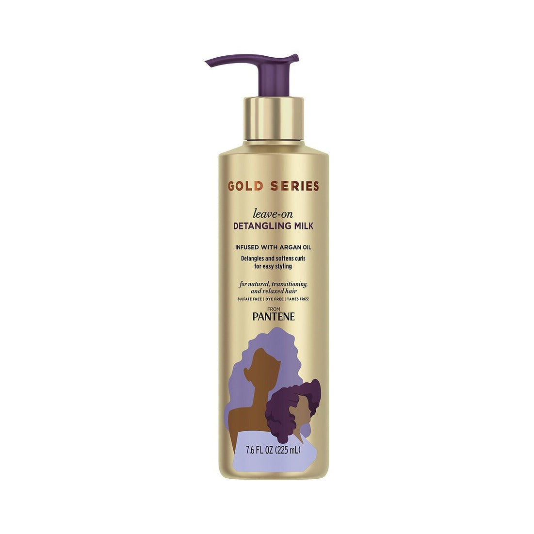 Pantene Gold Series Leave-On Detangling Milk 7.6 Oz (Pack of 12)