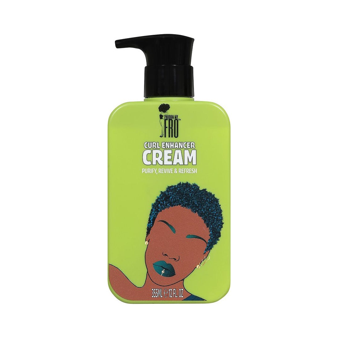Pardon My Fro Curl Enhancing Cream 12 Oz (Pack of 6)