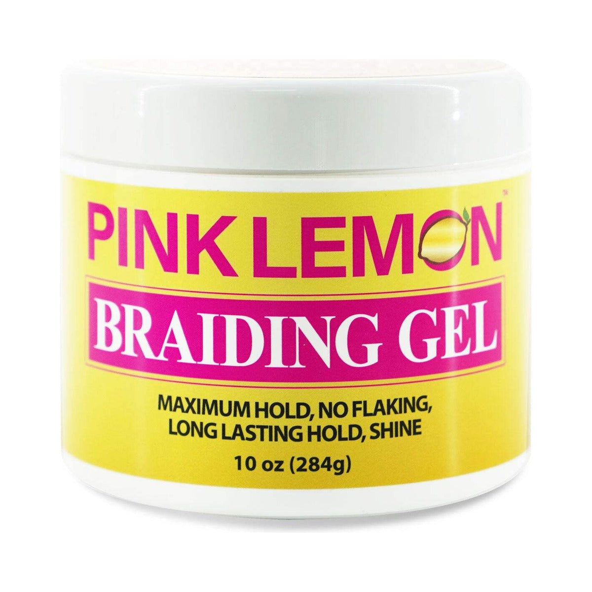 Pink Lemon Braiding Gel 10 Oz (Pack of 24)