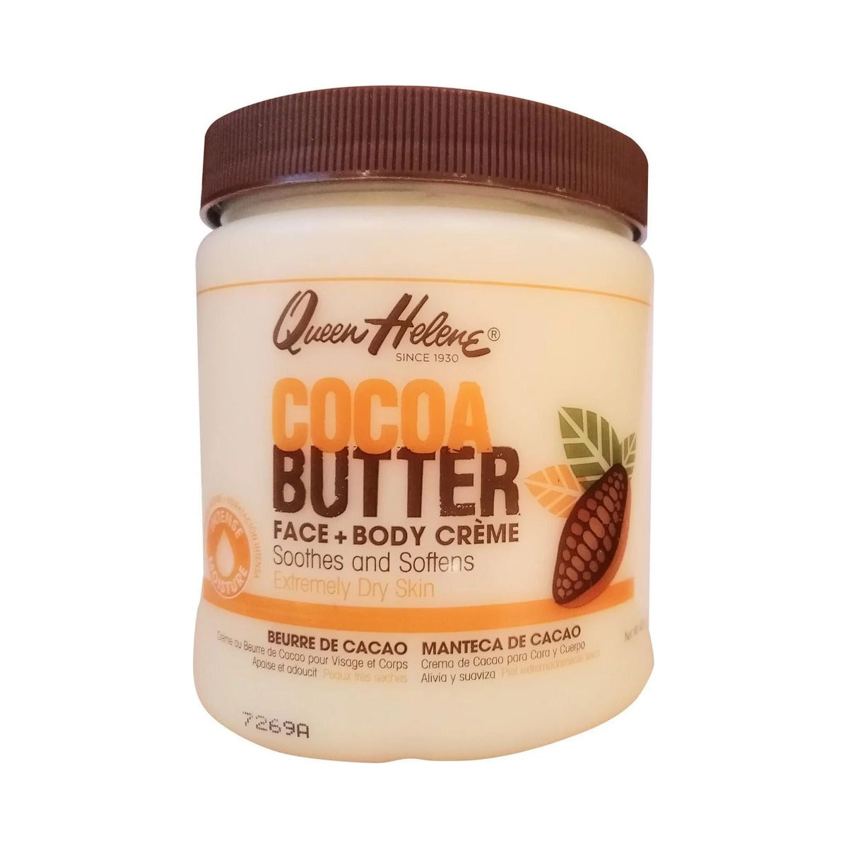 Queen Helene Cocoa Butter Crème 15 Oz (Pack of 6)