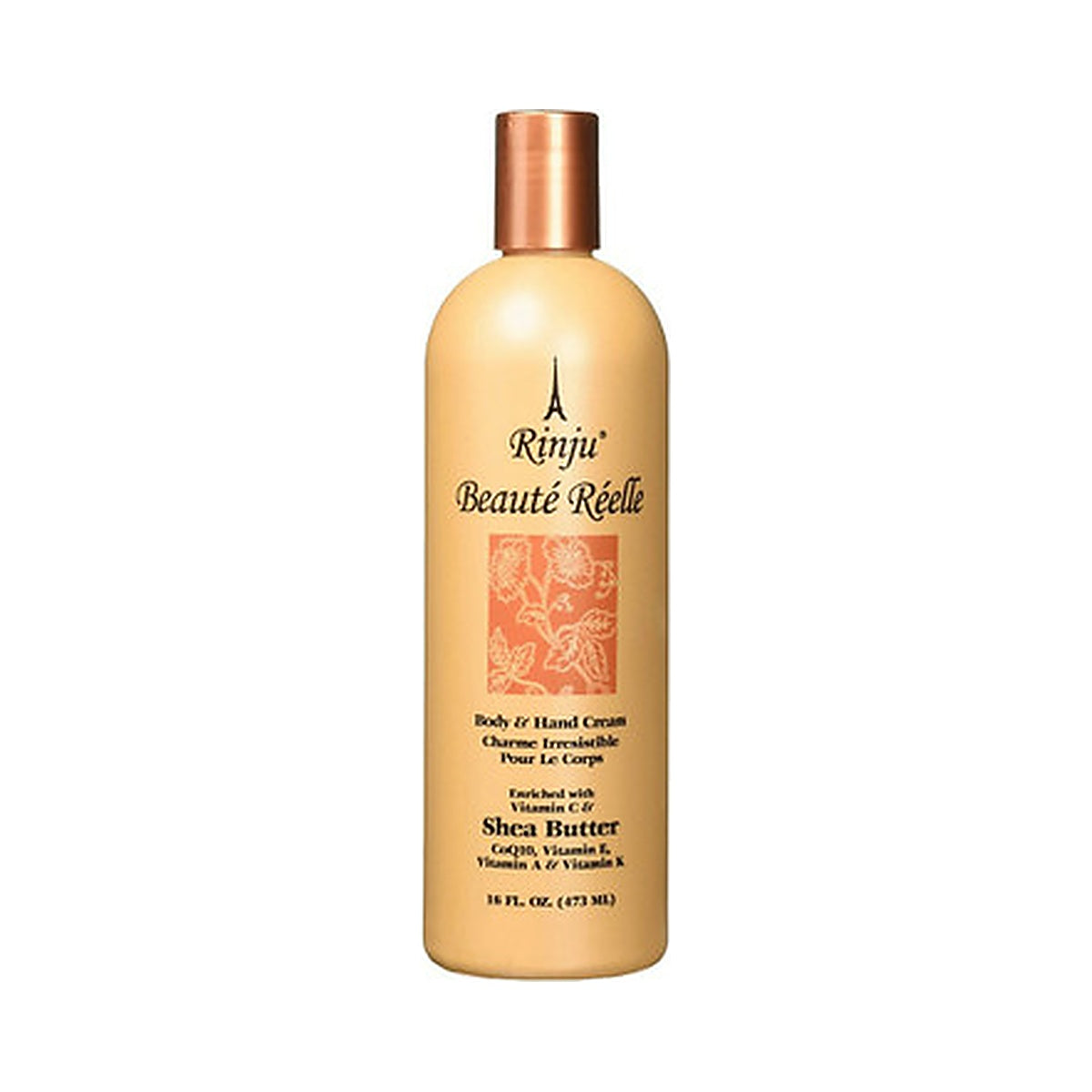 Rinju Beaute Reelle Body & Hand Lotion 16 Oz (Pack of 12)