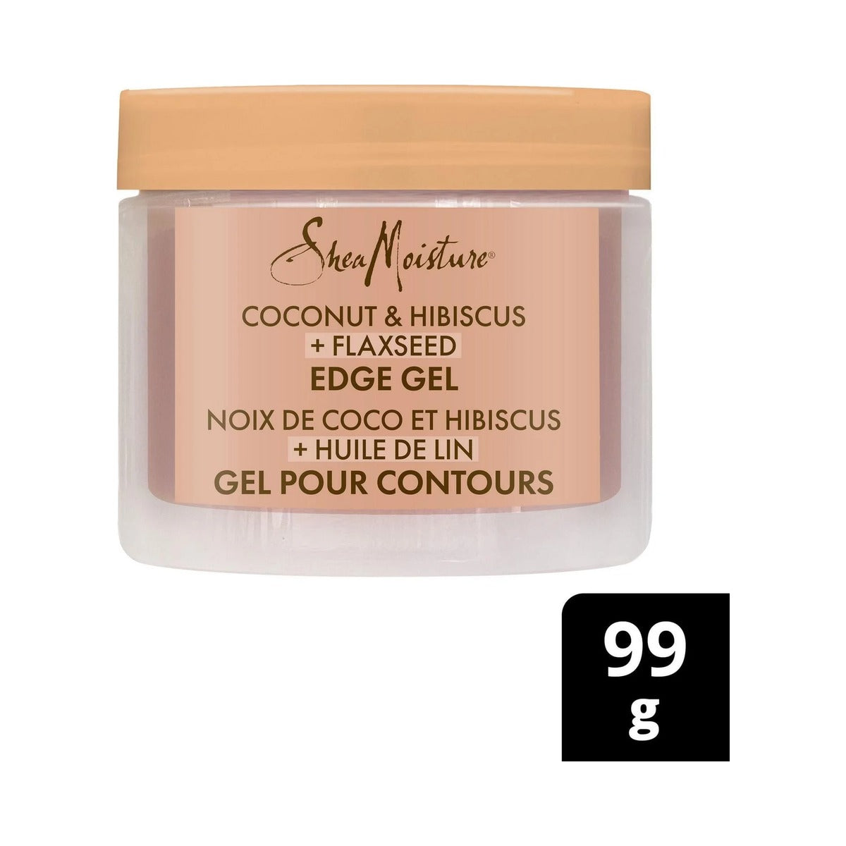 SheaMoisture Define & Shine Edge Gel Coconut & Hibiscus 3.5 Oz (Pack of 12)