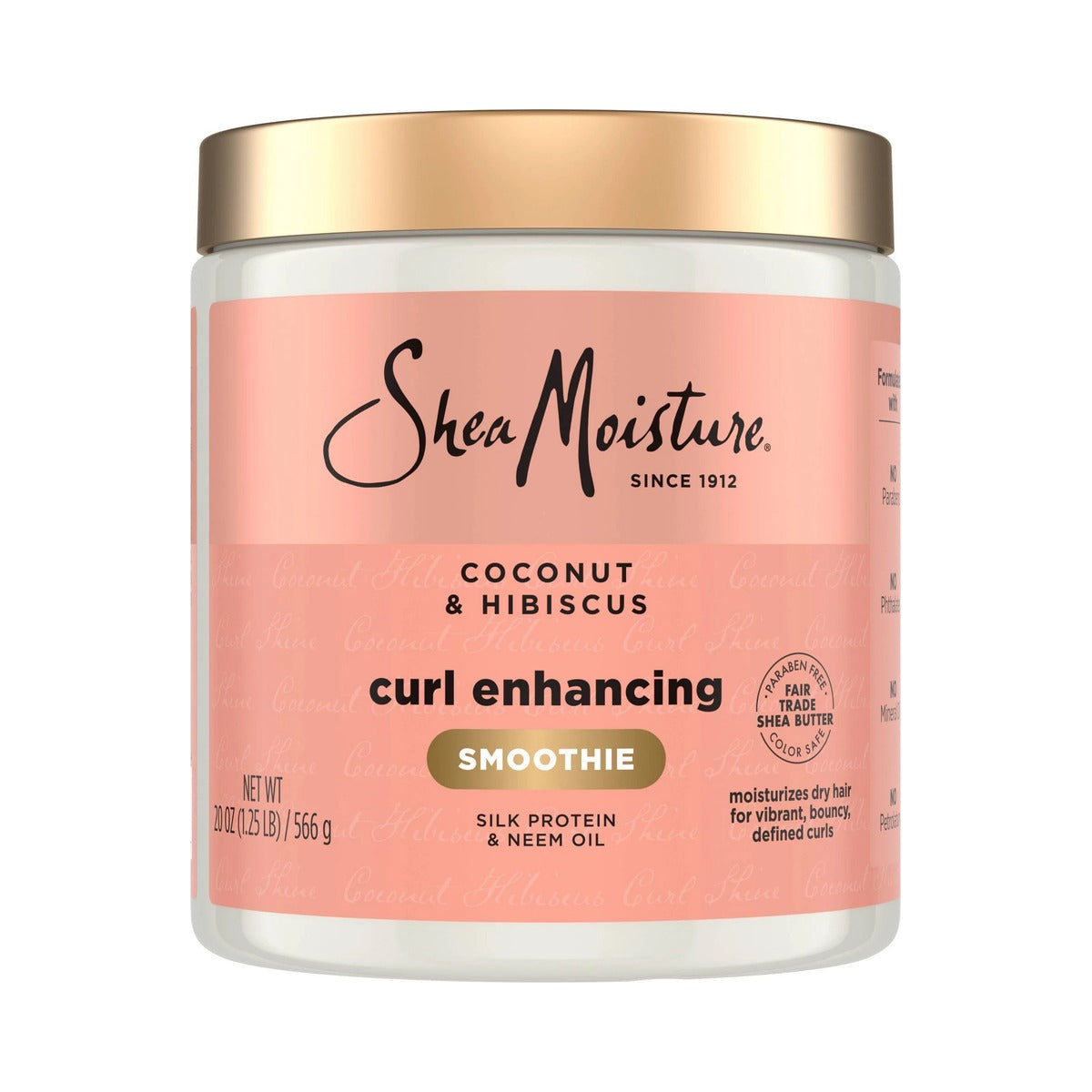 SheaMoisture Coconut & Hibiscus Curl Enhancing Smoothie 20 Oz (Pack of 12) - view 2