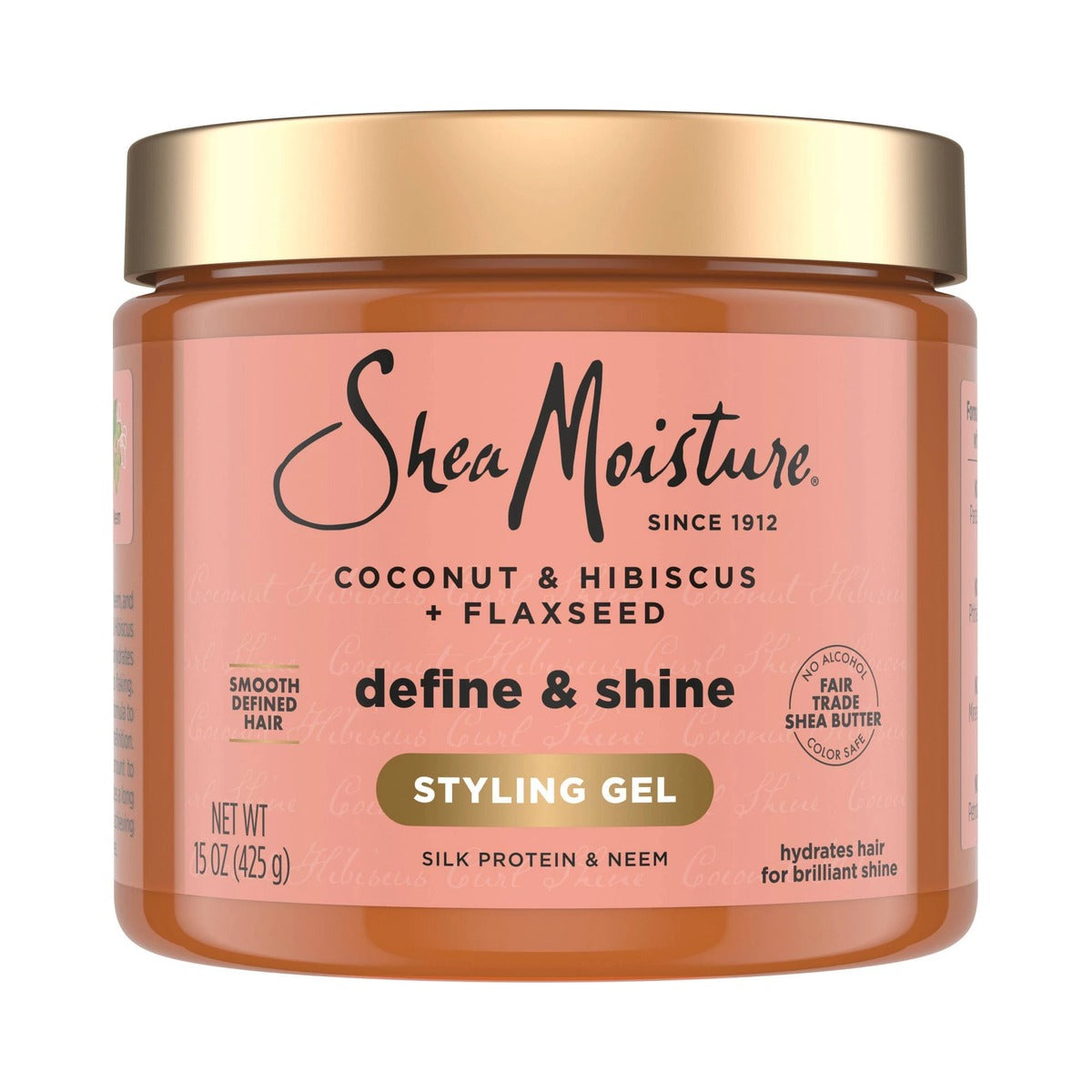 SheaMoisture Coconut & Hibiscus Defining Styling Gel 15 Oz (Pack of 12) - view 2