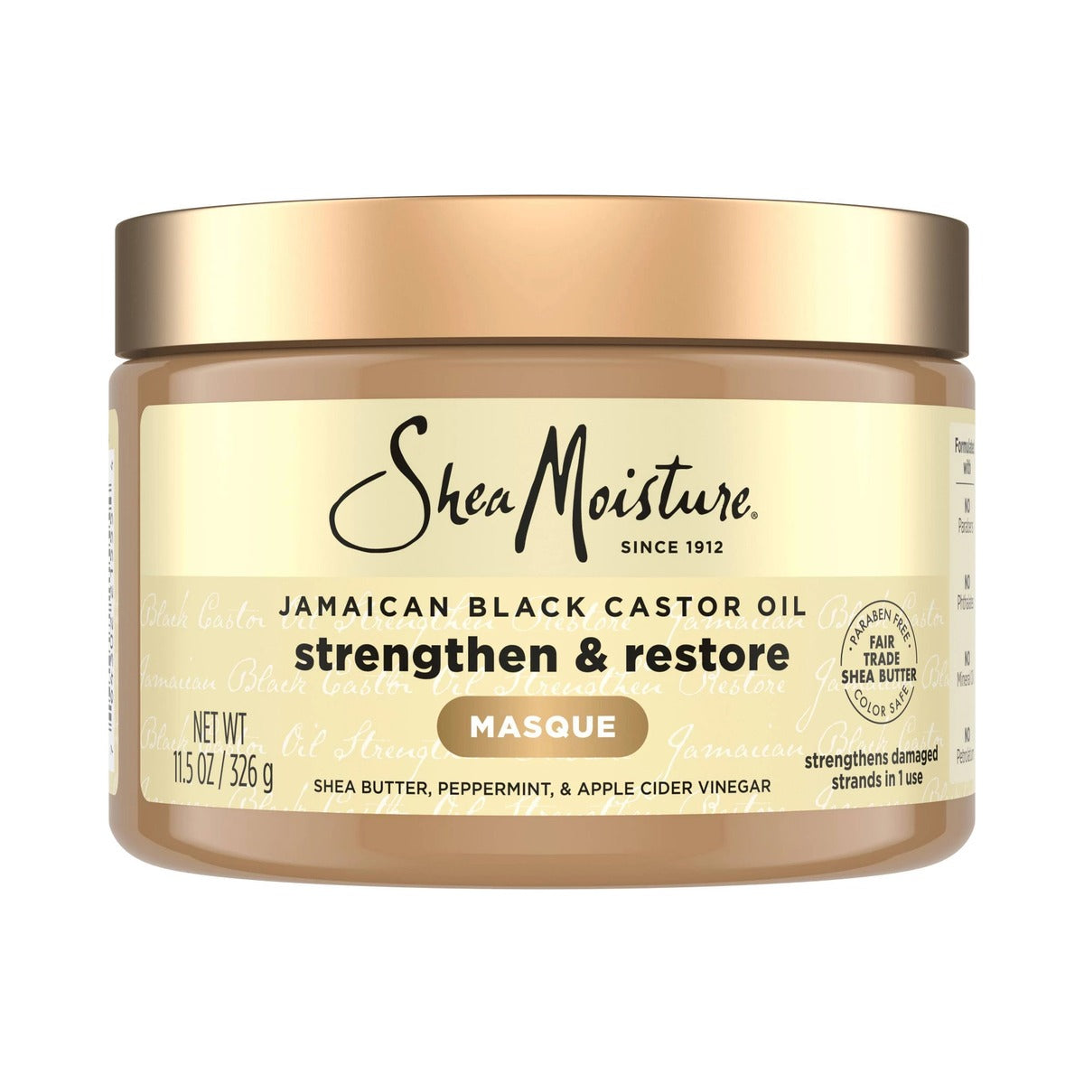 SheaMoisture Jamaican Black Castor Oil Masque 11.5 Oz (Pack of 12) - view 2