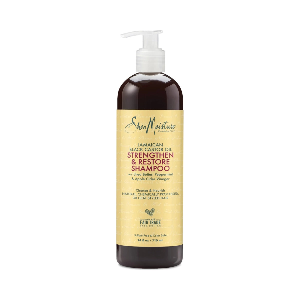 SheaMoisture Strengthen & Restore Shampoo 24 Oz (Pack of 6)