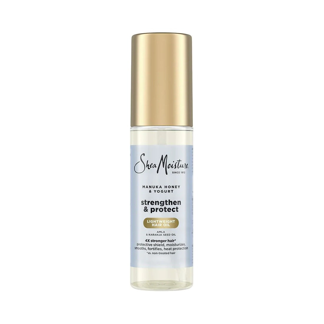 SheaMoisture Strengthen & Protect Hair Oil Manuka Honey & Yogurt 3.3 Oz (Pack of
