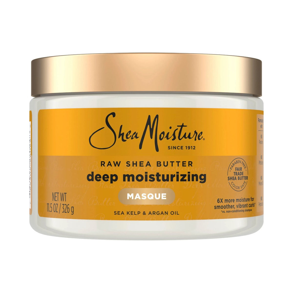 SheaMoisture Raw Shea Butter Moisturizing Hair Mask 12 Oz (Pack of 12) - view 2