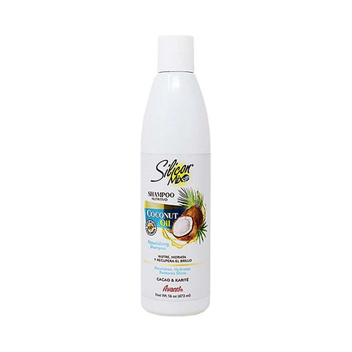 Silicon Mix Coconut Shampoo 16 Oz (Pack of 12)
