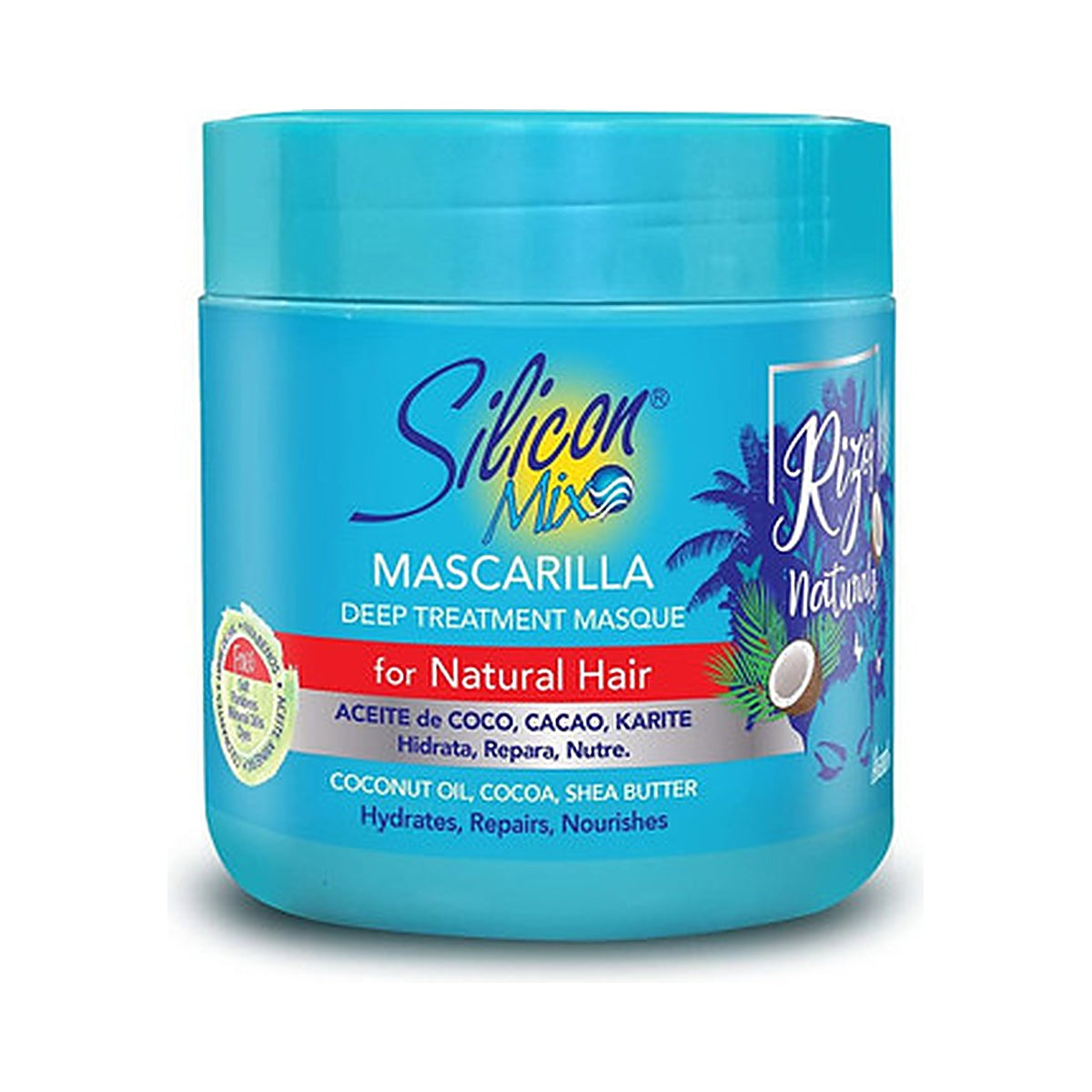 Silicon Mix Rizos Natural Hair Mask 17 Oz (Pack of 12)