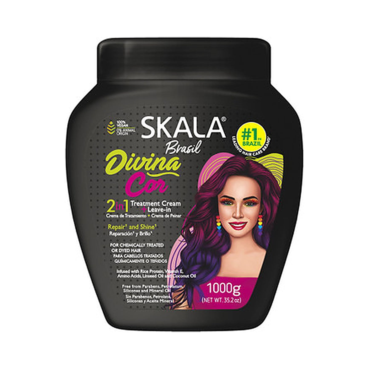Skala Divina Cor Hair Treatment 35.2 Oz (Pack of 6)