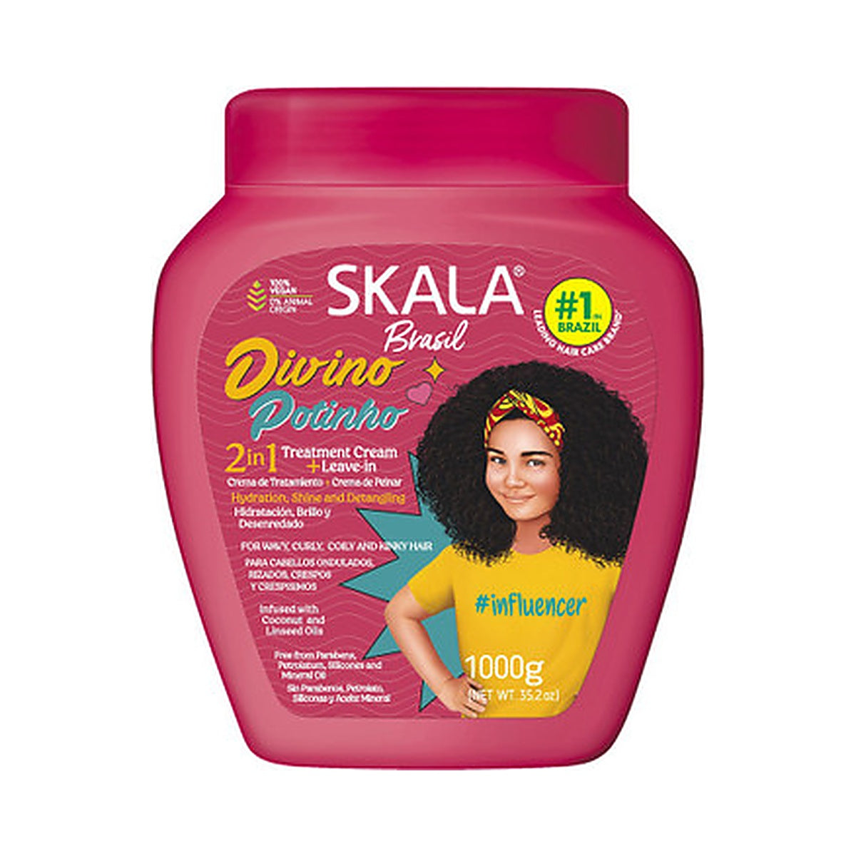 Skala Divine Pot 2 in 1 Hair Treatment 35.2 Oz (Pack of 6)