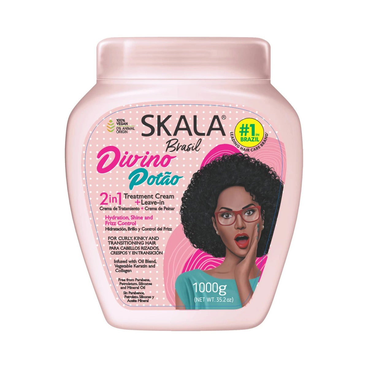 SKALA Divino 2-in-1 Treatment Cream 35.2 Oz (Pack of 6)