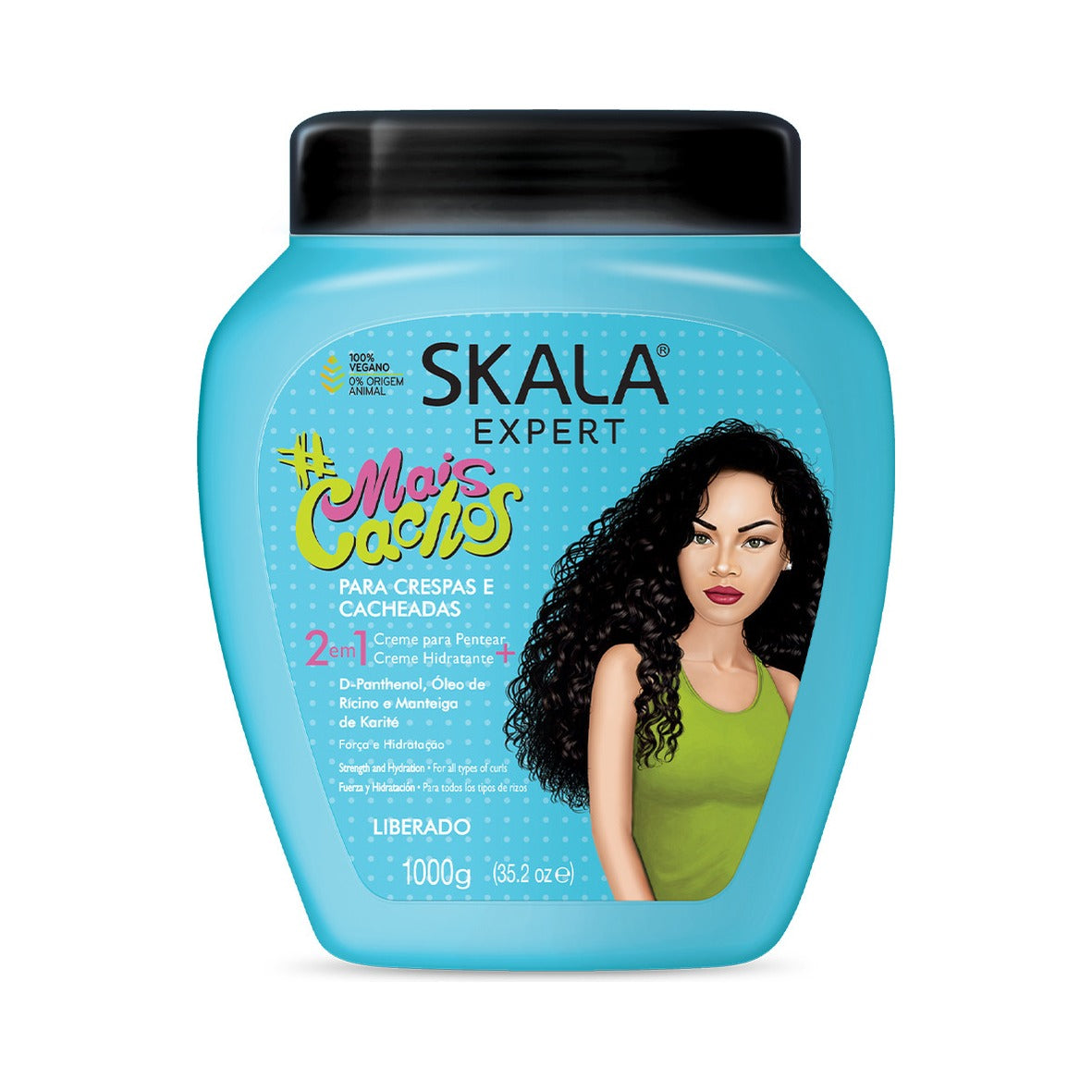 SKALA Cachos 2-in-1 Treatment Hair Cream 35.2 Oz (Pack of 6) - view 2
