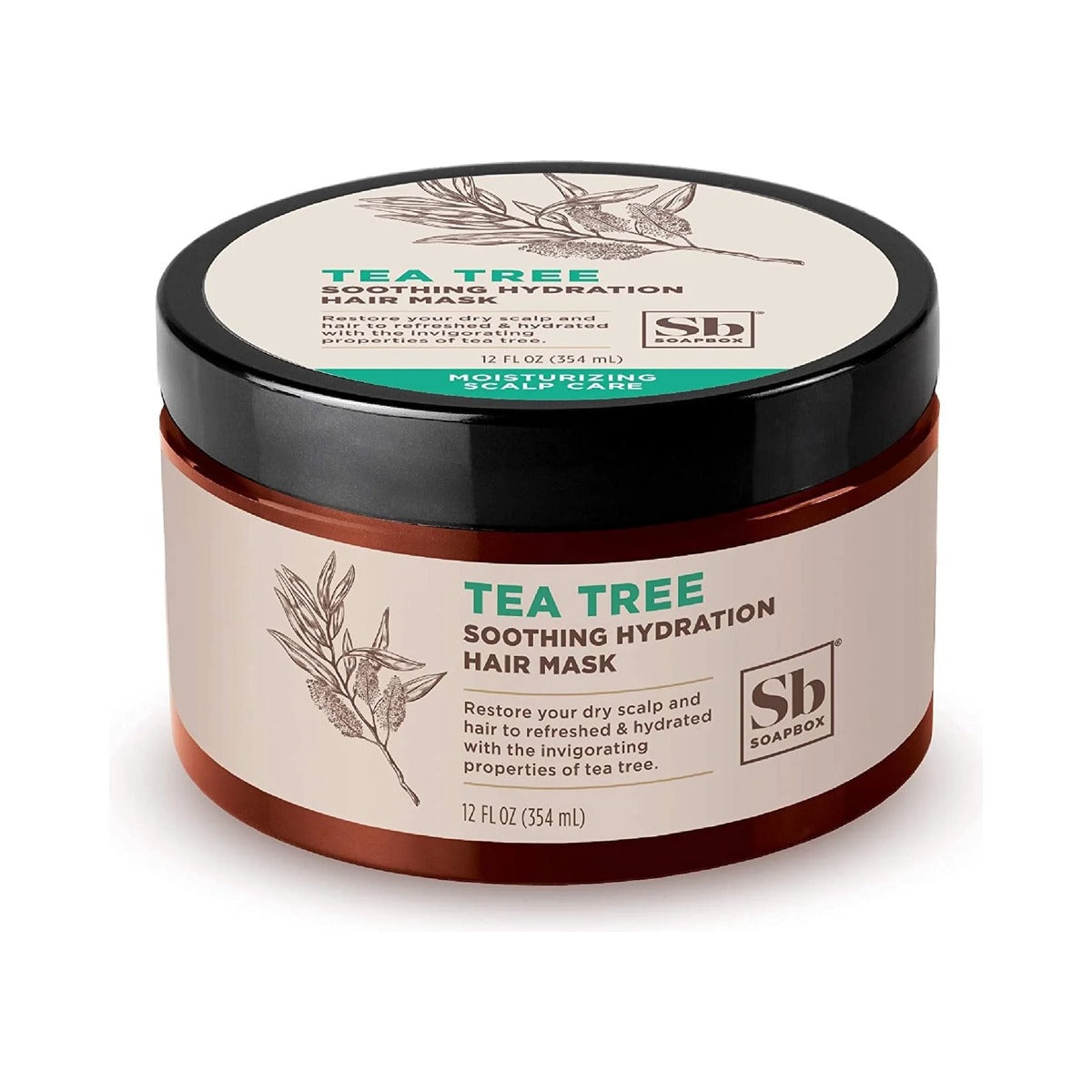 Soapbox Tea Tree Hair Mask 12 Oz (Pack of 12)