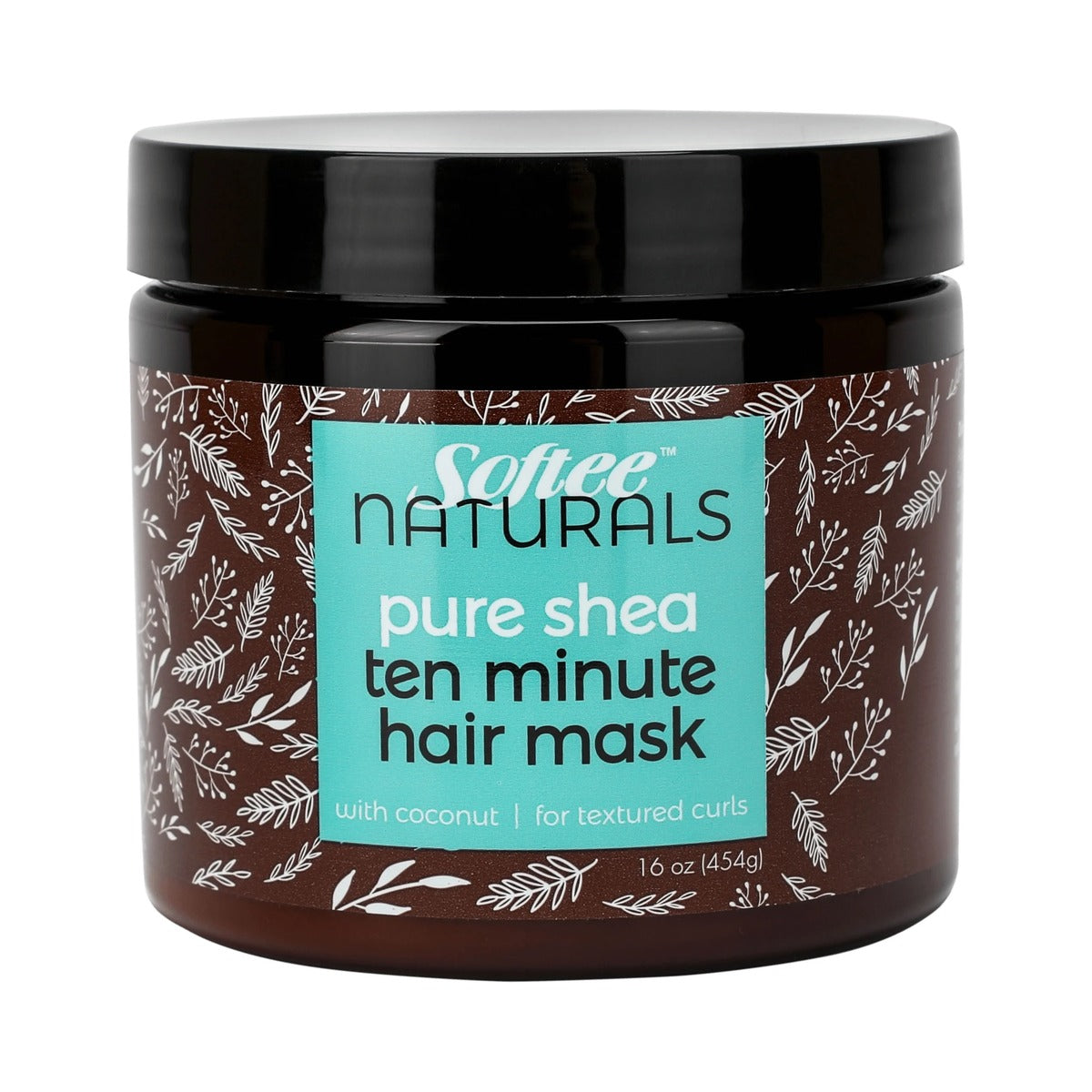 Softee Naturals Pure Shea 10 Minute Hair Mask 16 Fl. Oz (Pack of 6)