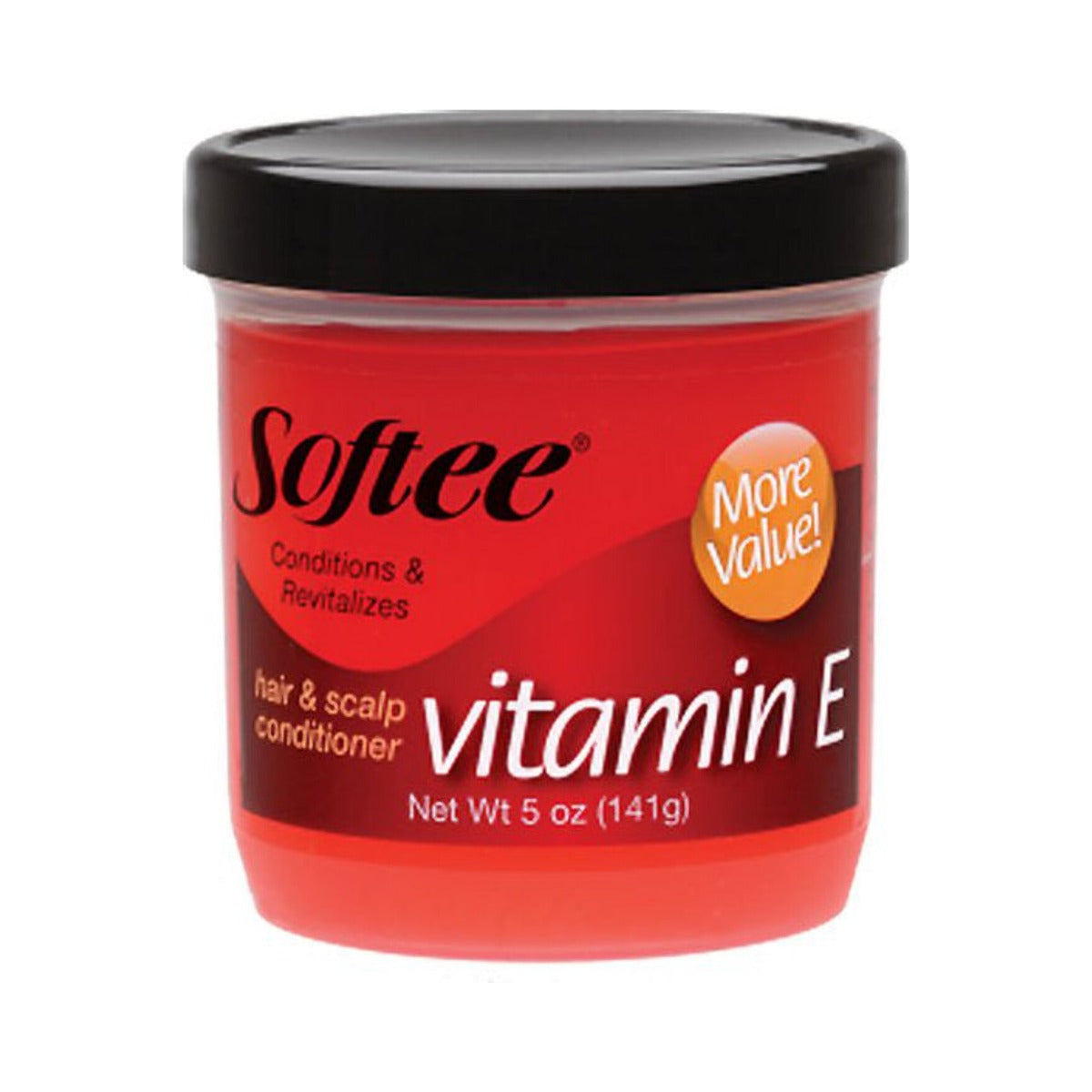 Softee Hair Scalp Conditioner Vitamin E 5 Oz (Pack of 12)
