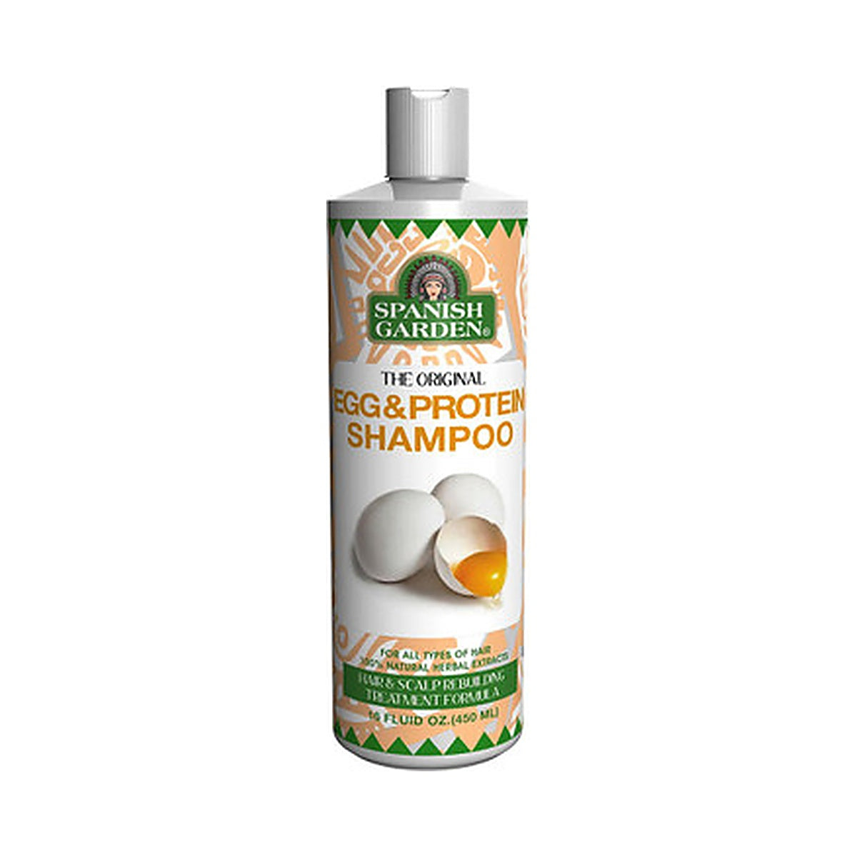Spanish Garden Egg & Protein Silk Shampoo 16 Oz (Pack of 12)