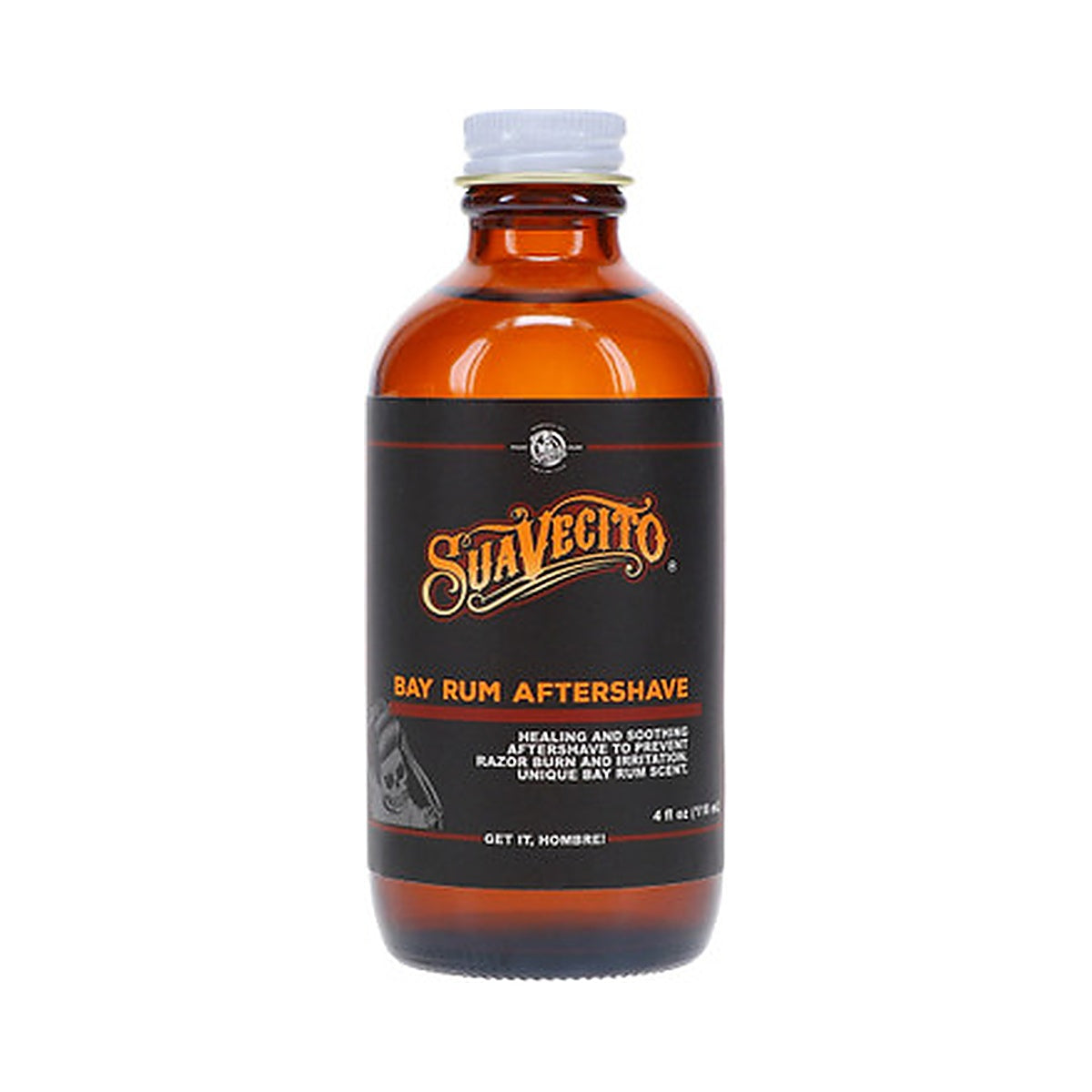 Suavecito Bay Rum After-Shave 4 Oz (Pack of 6)