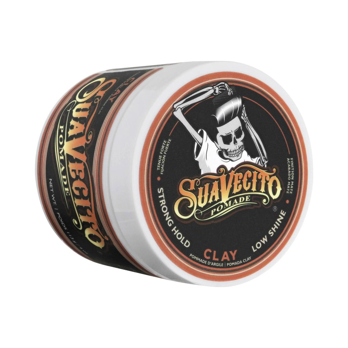 Suavecito Firm Clay Pomade 4 Oz (Pack of 12)