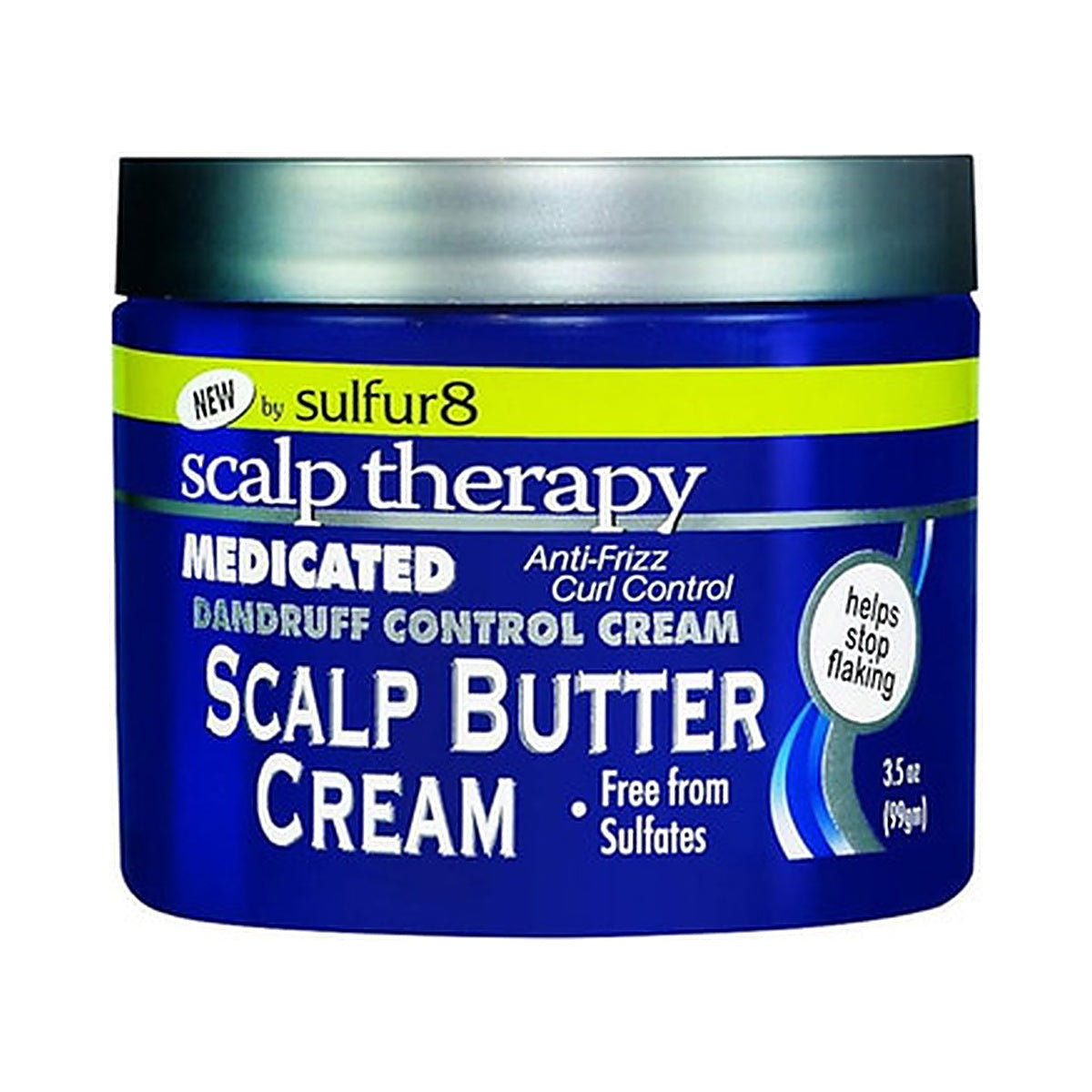 Sulfur8 Scalp Therapy Medicated Scalp Butter Cream 3.5 Oz (Pack of 12)