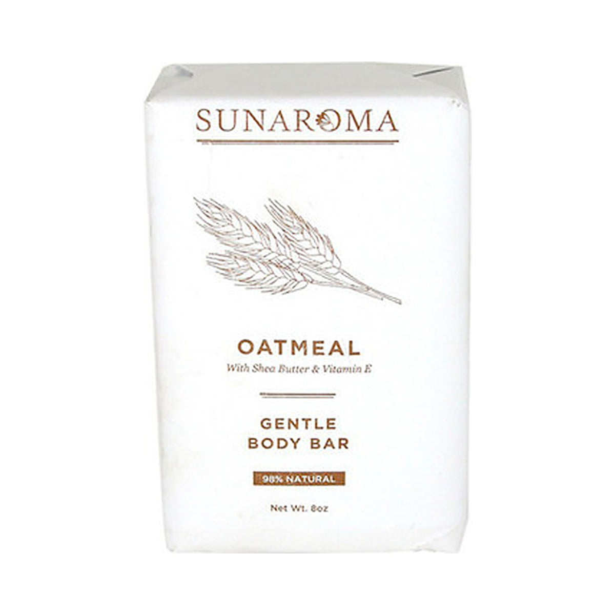 Sunaroma Oatmeal Shea Soap 8 Oz (Pack of 36)