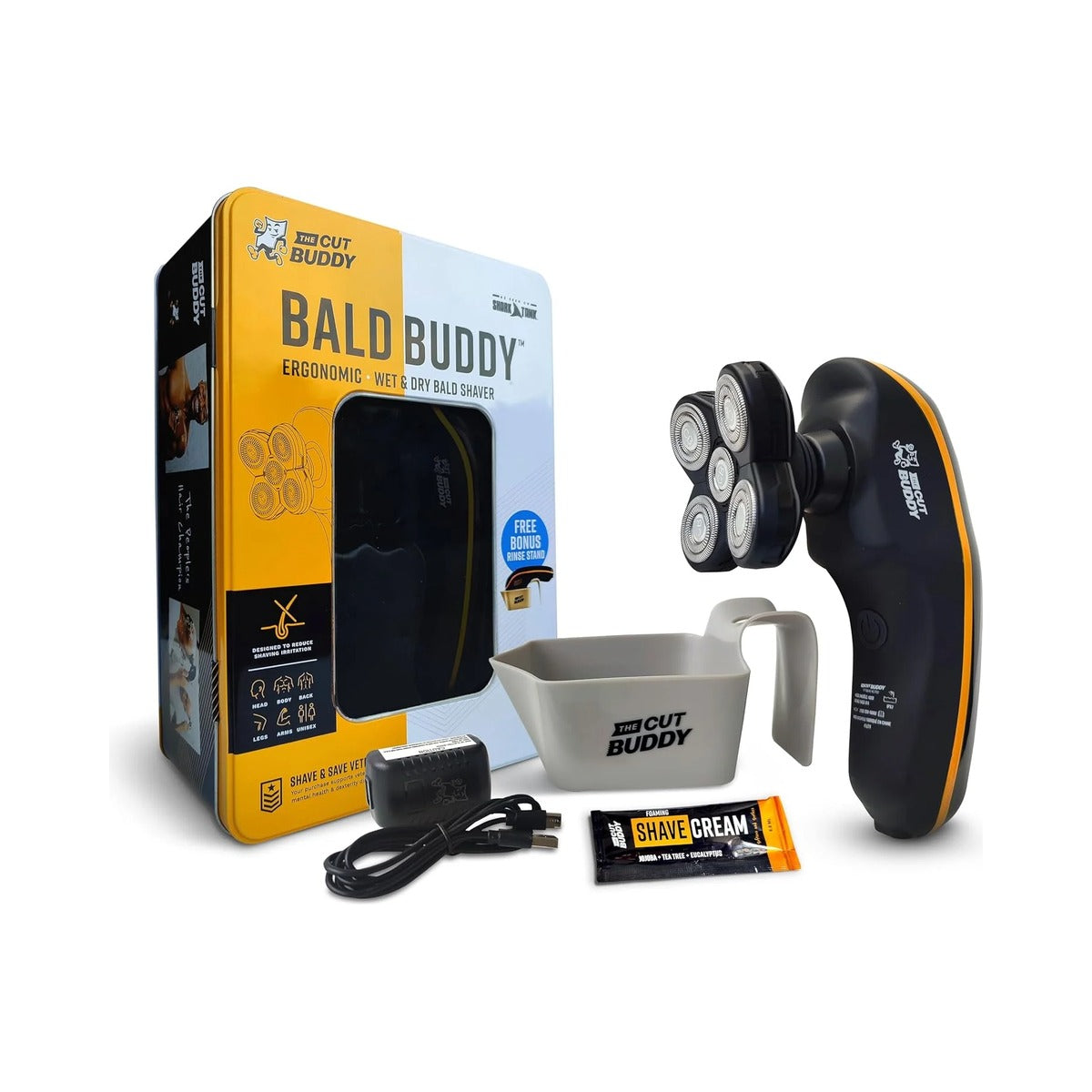 The Cut Buddy Bald Buddy Electric Cordless Head Shaver (Pack of 5)