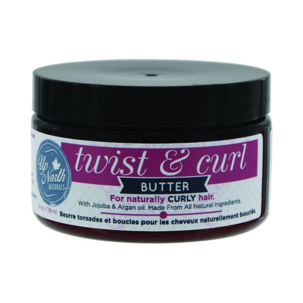 Up North Naturals Twist & Curl Butter 4 Oz (Pack of 6)