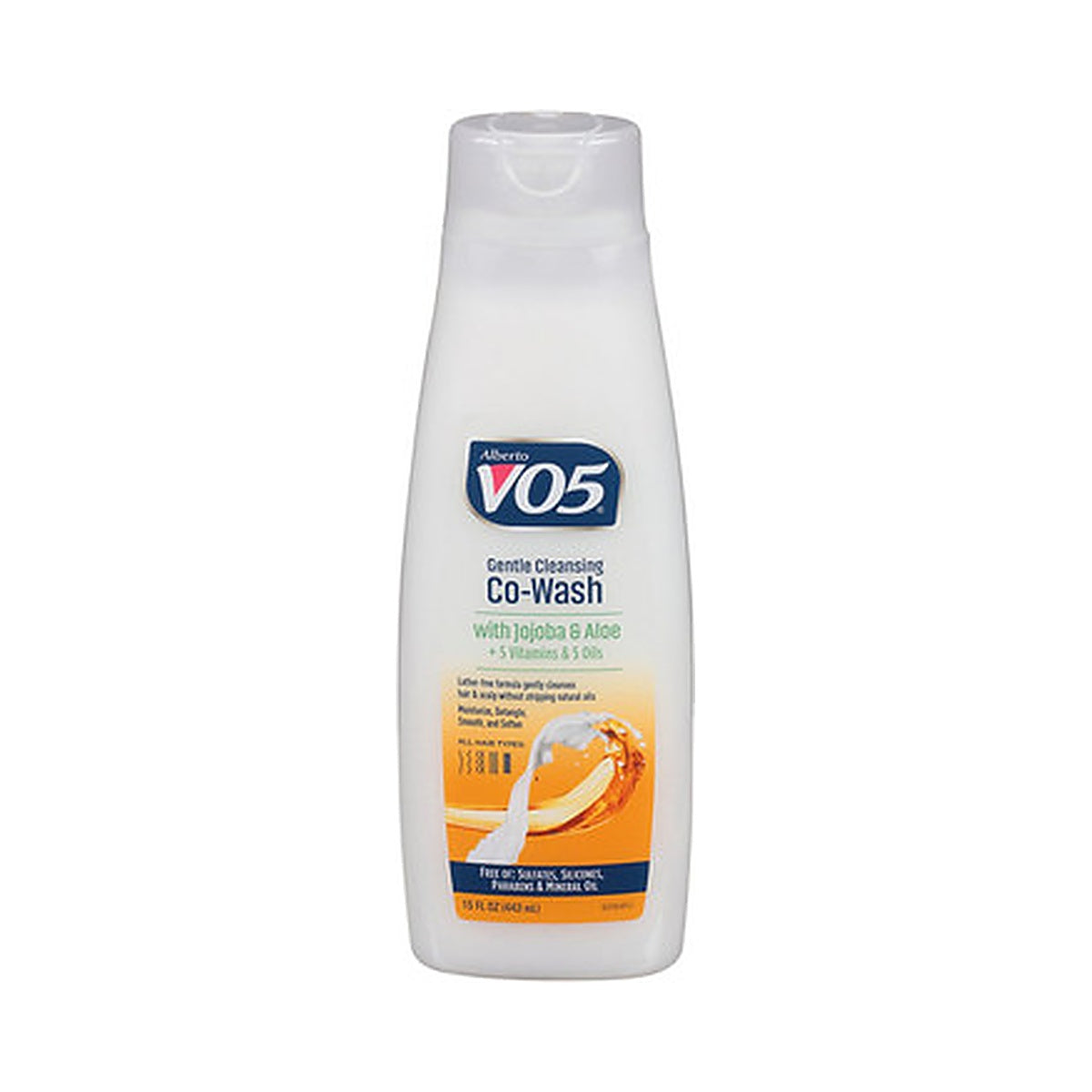 Alberto VO5 Jojoba & Aloe Co-Wash 15 Oz (Pack of 6)