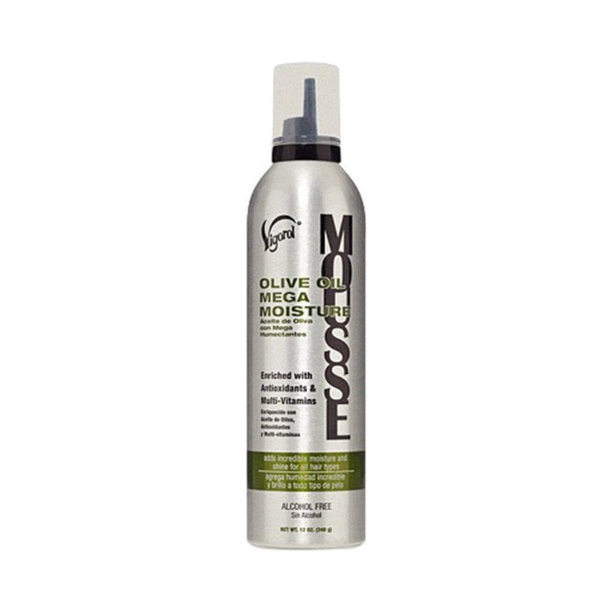 Vigorol Olive Oil Mega Moisture Mousse 2.5 Oz (Pack of 48)