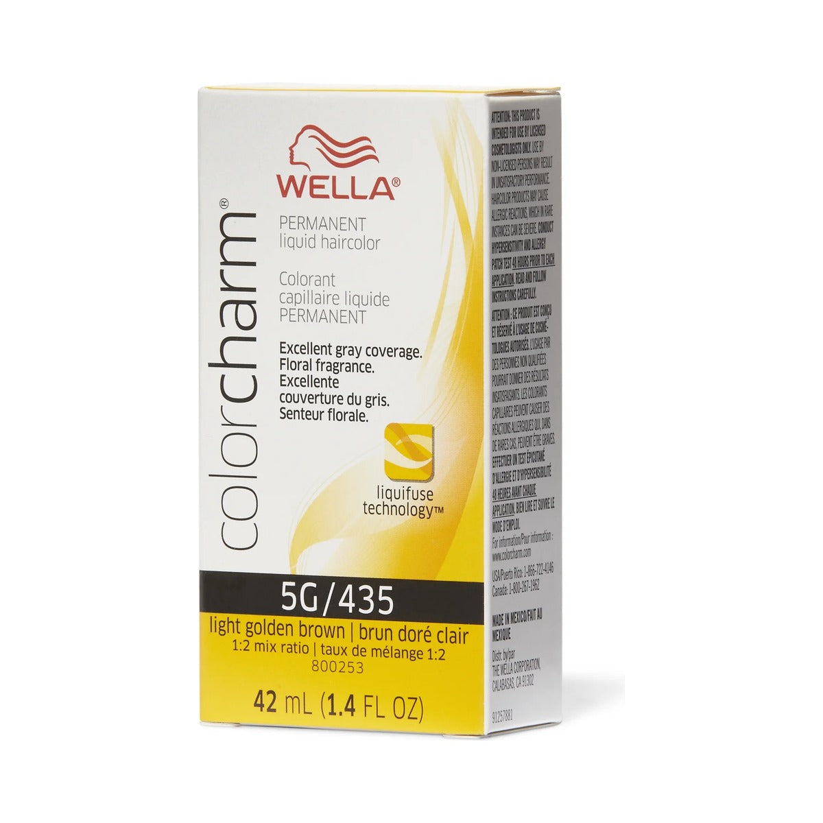 Wella Color Charm Permanent Liquid Hair Color 435 1.4 Oz (Pack of 36)