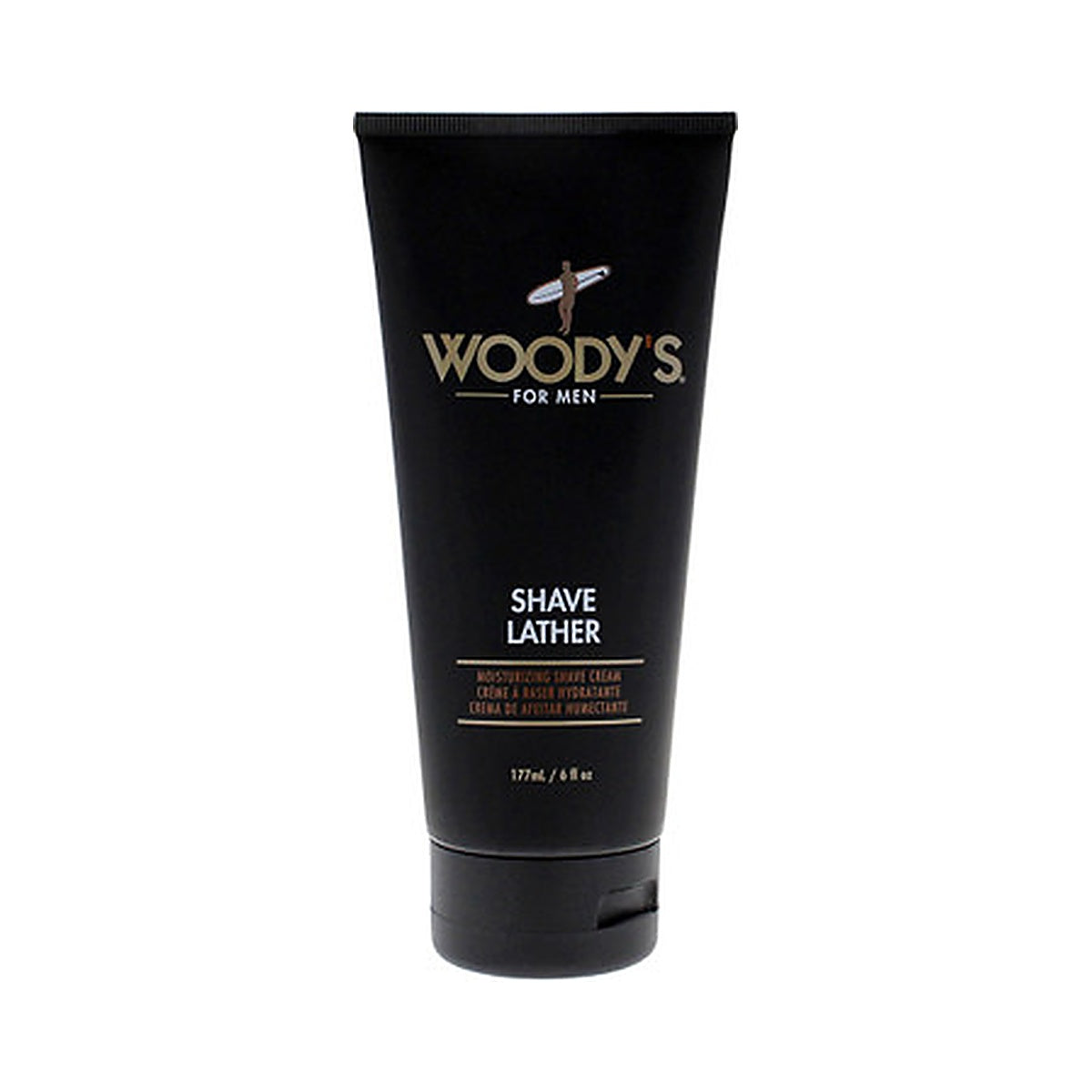 Woody's Shave Lather Cream 6 Oz (Pack of 12)