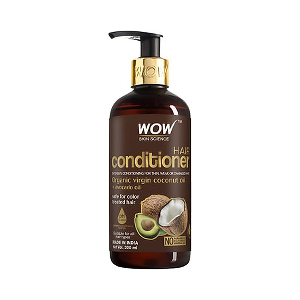WOW Coconut & Avocado Conditioner 10.14 Oz (Pack of 8)