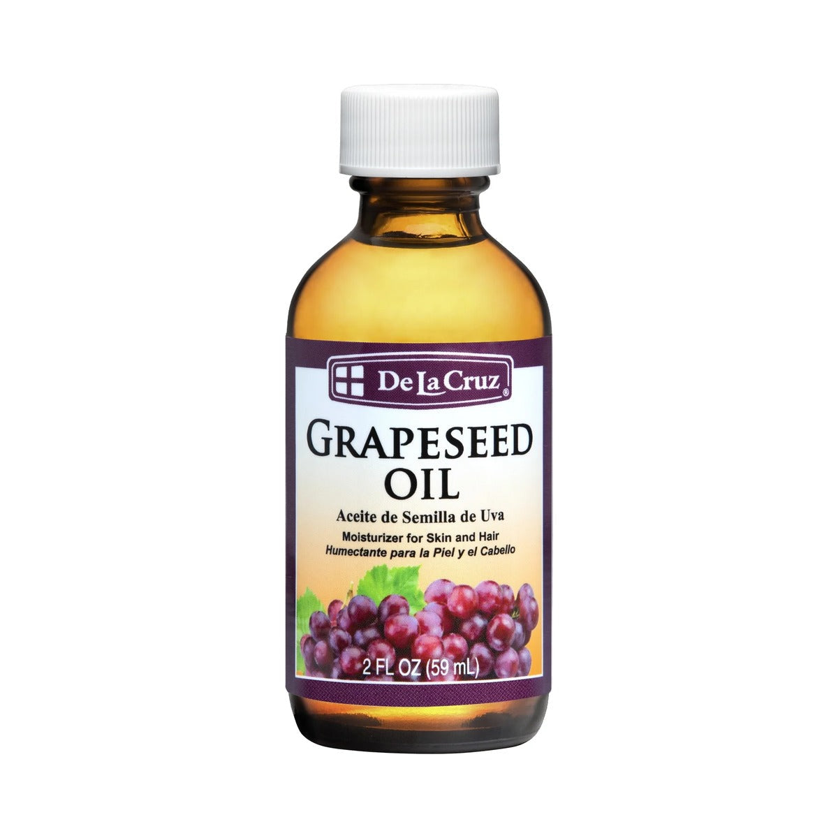 De La Cruz Grapeseed Oil 2 Fl Oz (Pack of 12)