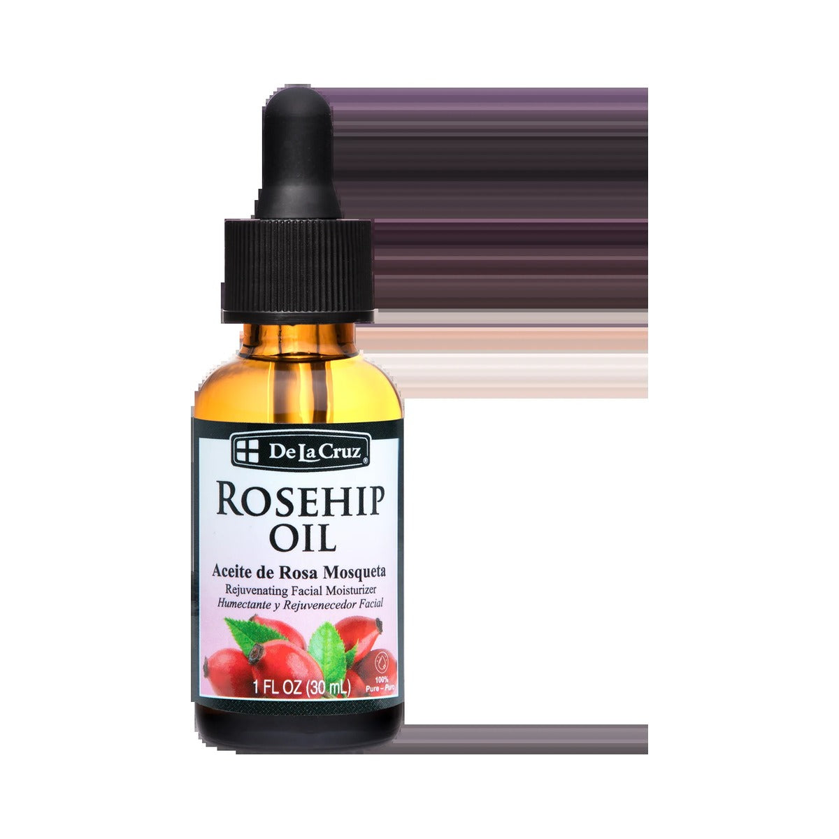 De La Cruz Rosehip Oil for Face 1 Fl Oz (Pack of 24)