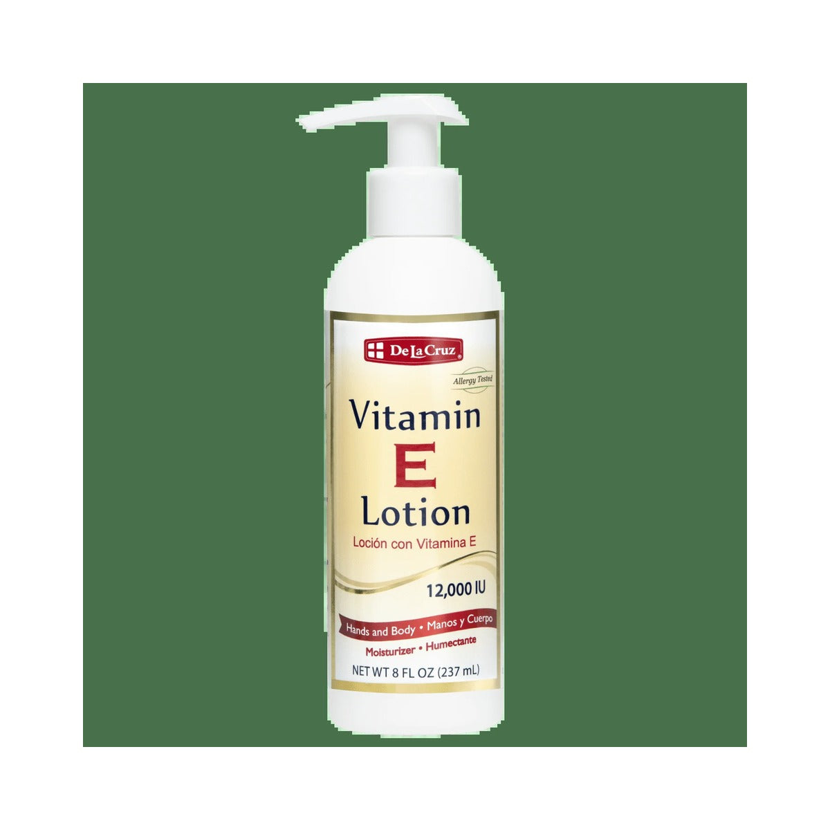 De La Cruz Vitamin E Lotion 8 Fl Oz (Pack of 12)