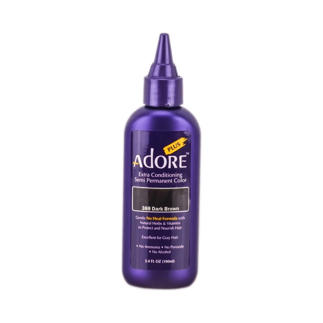 Adore Plus Extra Conditioning Semi-Permanent Hair Color 3 Oz (Pack of 96)
