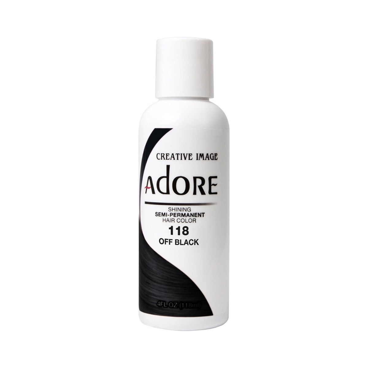 Creative Image Adore Semi-Permanent Haircolor Off Black 4 Oz (Pack of 72)