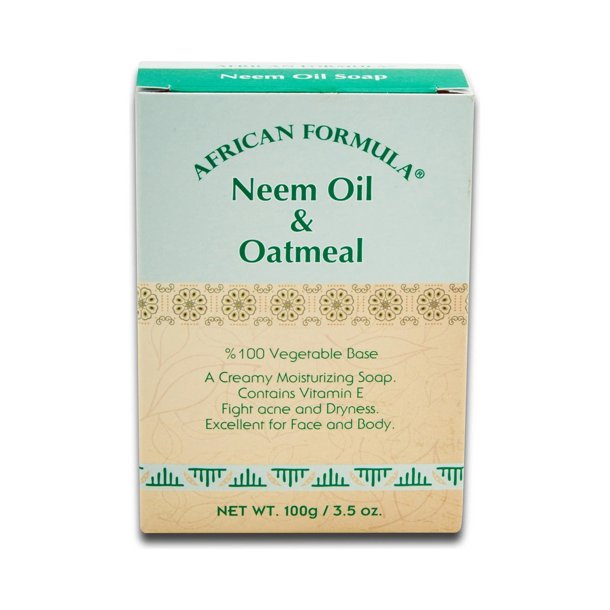 African Formula Neem Oil & Oatmeal Soap 3.5 Oz (Pack of 96)
