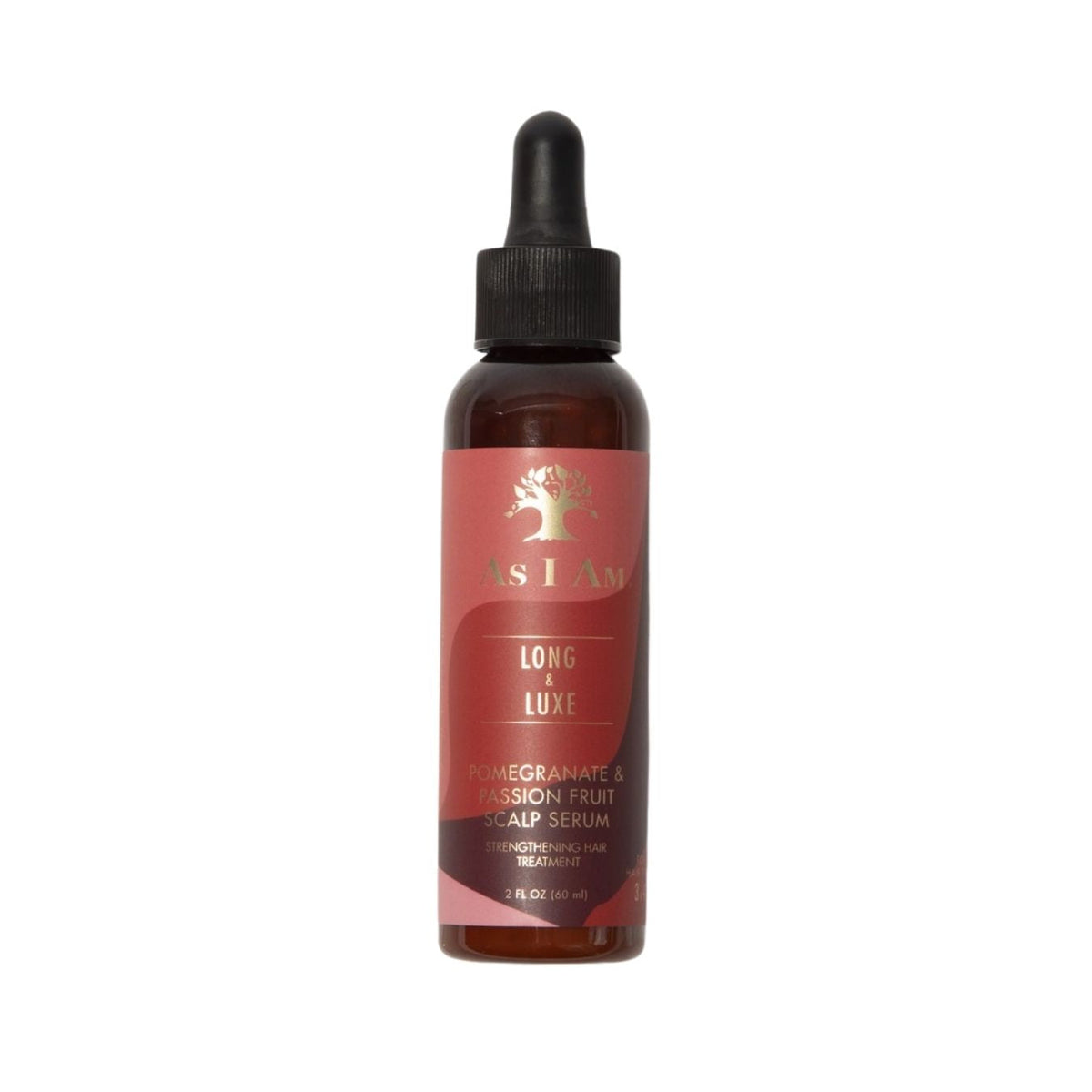 As I Am Long & Luxe Pomegranate & Passion Fruit Scalp Serum 2 Oz (Pack of 6)
