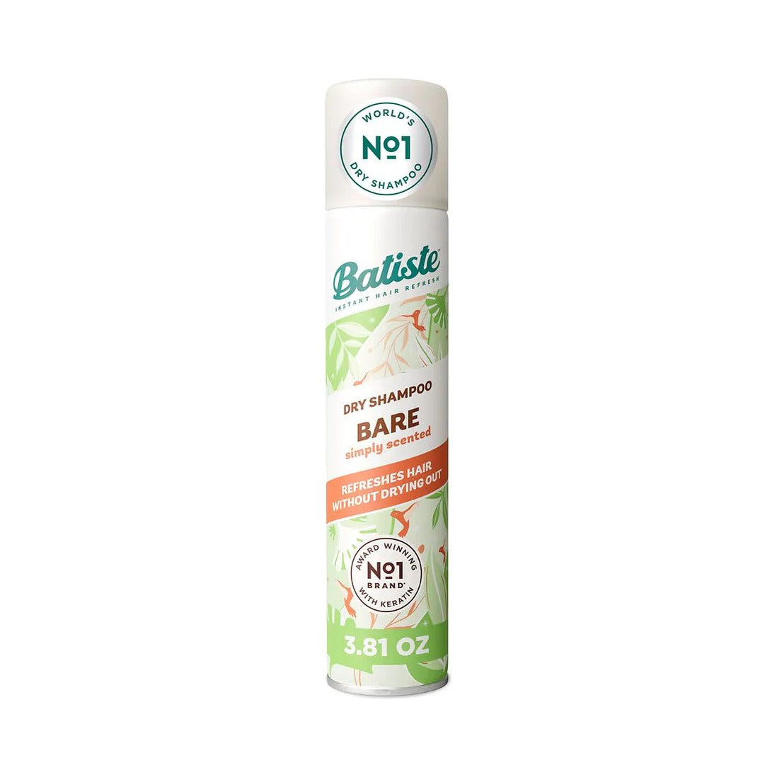 Batiste Bare Dry Shampoo 3.81 Oz (Pack of 12)