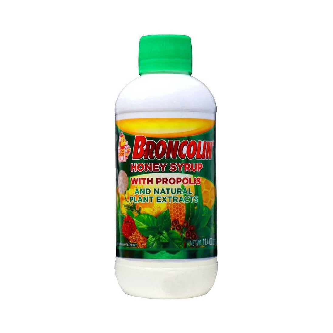 Broncolin Honey Bee Propolis Dietary Supplement Syrup 11.4 Fl Oz (Pack of 72) - view 2