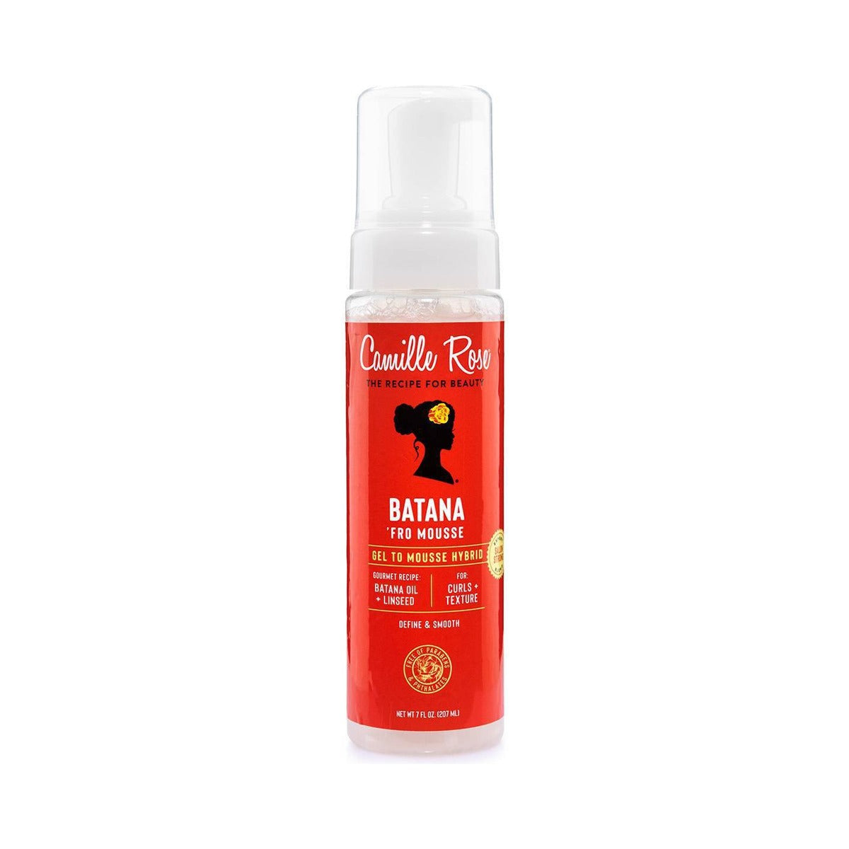 Camille Rose Batana Miracle Oil Fro Mousse 7 fl oz (Pack of 6)