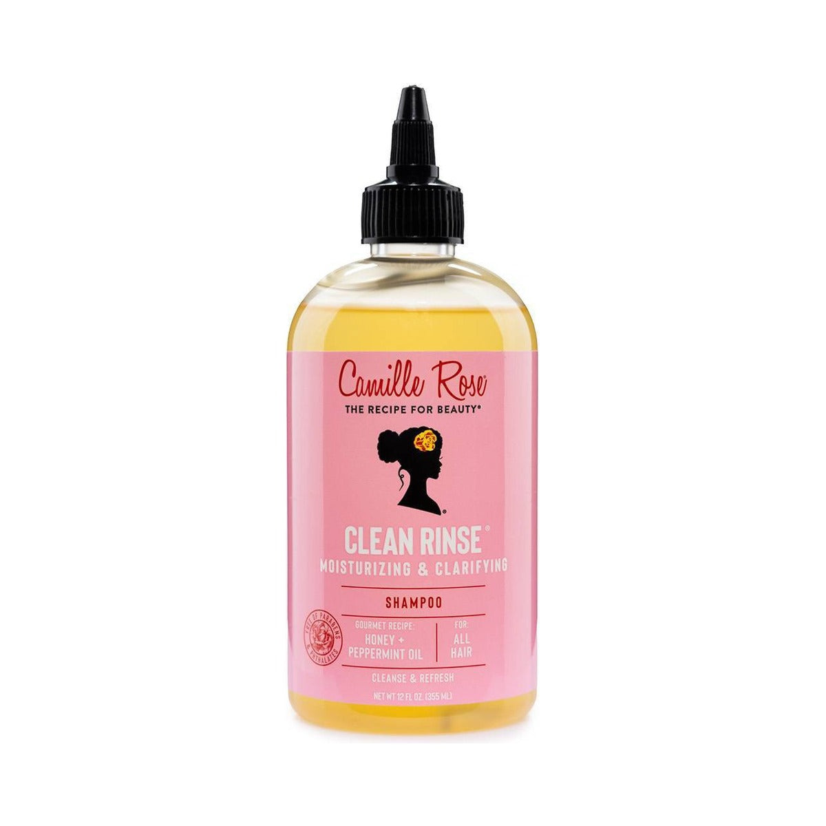 Camille Rose Clean Rinse Clarifying Shampoo 12 Fl Oz (Pack of 6)