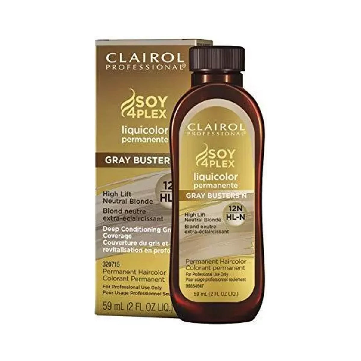Clairol Professional Liquicolor Permanent Hair Color 12N 2 Oz (Pack of 72)