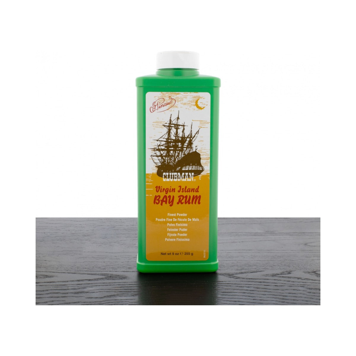 Clubman Finest Powder Bay Rum 9 Oz (Pack of 12)